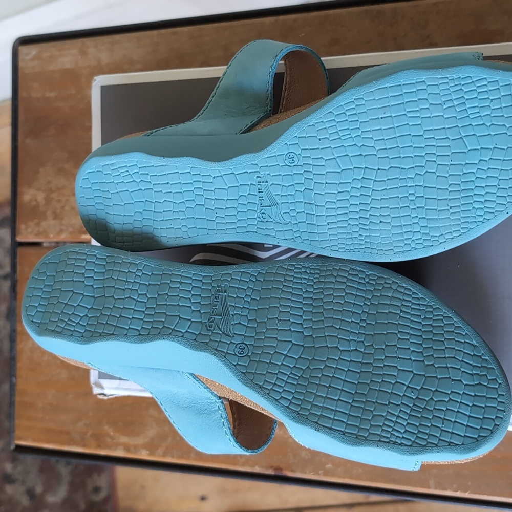 Dansko Women's Blue Sandals - Picture 2 of 5